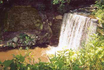 Cave of Sintomniduta at Minneopa Falls July, 2003